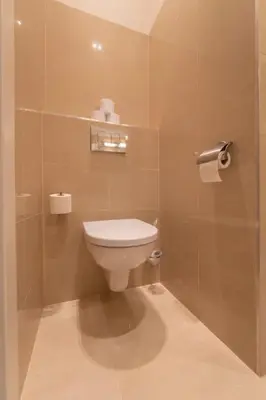 Ein Badezimmer in der Unterkunft josef's home I Apartment Klährgasse I 03
