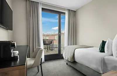 TV/Unterhaltungsangebot in der Unterkunft Leonardo Hotel Vienna City West