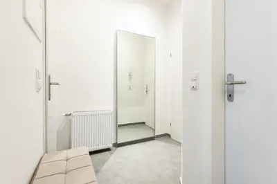 Grundriss der Unterkunft Cozy Apartment Steps Away from Wiener Stadthalle