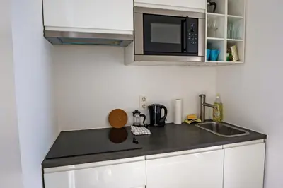 Küche/Küchenzeile in der Unterkunft Vienna City Apartments Angeligasse