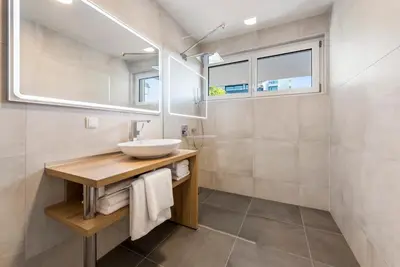 Ein Badezimmer in der Unterkunft Karl und Anton Boutique Apartments