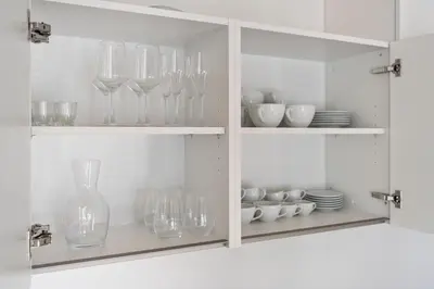 Küche/Küchenzeile in der Unterkunft Karl und Anton Boutique Apartments