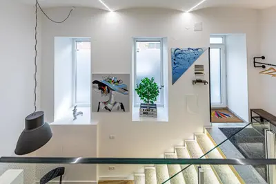 Grundriss der Unterkunft Exklusives trendiges Loft in toller Lage, die 