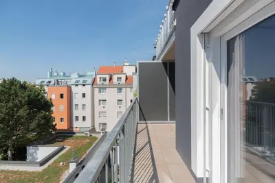 Grundriss der Unterkunft Neu und hell in zentraler Ruhelage mit Parkplatz