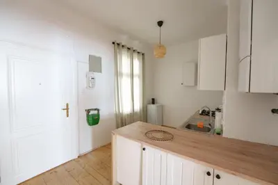 Küche/Küchenzeile in der Unterkunft Vienna City Apartments Barnabitengasse