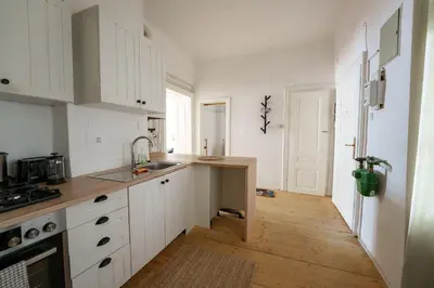 Küche/Küchenzeile in der Unterkunft Vienna City Apartments Barnabitengasse