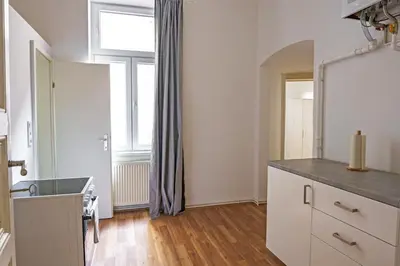Küche/Küchenzeile in der Unterkunft Vienna City Apartments 1090 Vienna