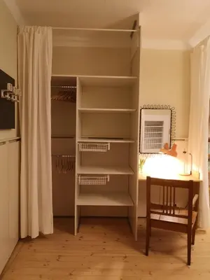 Grundriss der Unterkunft Das Kleine Haus - Vintage-Apartment im Innenhof