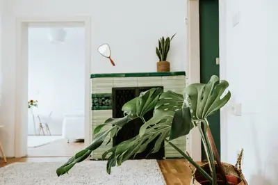 Ein Bett oder Betten in einem Zimmer der Unterkunft Cozy City Apartment