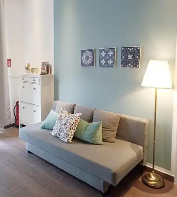 Ein Sitzbereich in der Unterkunft 3 bedrooms with ensuite bathrooms