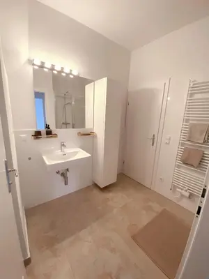Ein Badezimmer in der Unterkunft High in Vienna at Stephansplatz