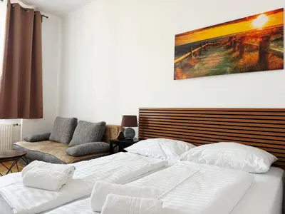 Ein Bett oder Betten in einem Zimmer der Unterkunft Apartment Hasengasse - Free Highspeed-Internet