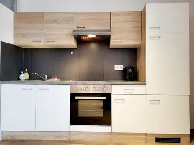 Küche/Küchenzeile in der Unterkunft Apartment Hasengasse - Free Highspeed-Internet