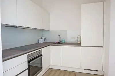 Küche/Küchenzeile in der Unterkunft Vienna City Apartments Ottakring
