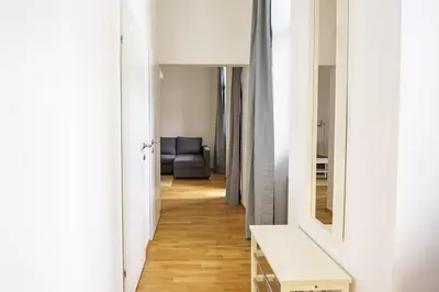 Ein Sitzbereich in der Unterkunft Vienna City Apartments Ottakring