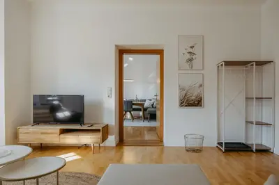 TV/Unterhaltungsangebot in der Unterkunft Villa SEEhnsucht Ferienwohnungen