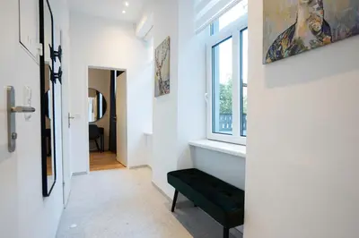 Grundriss der Unterkunft Experience Fresh Comfort in our Brand-New Apartment in Vienna's 17th District