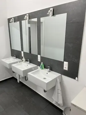 Ein Badezimmer in der Unterkunft Space Home Apartment - Prater