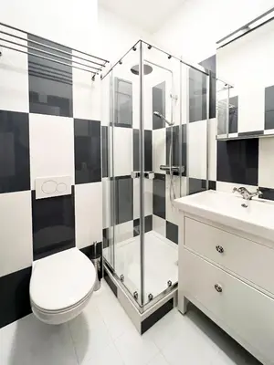 Ein Badezimmer in der Unterkunft Oak House Vienna