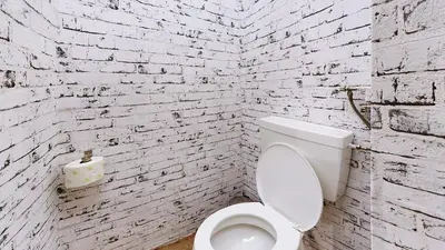 Ein Badezimmer in der Unterkunft Apartment Wood