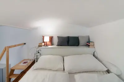 Ein Bett oder Betten in einem Zimmer der Unterkunft Klein, aber fein in zentraler Ruhelage