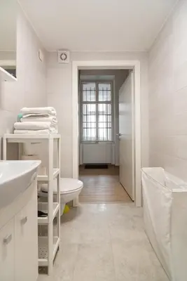 Ein Bett oder Betten in einem Zimmer der Unterkunft Klein, aber fein in zentraler Ruhelage