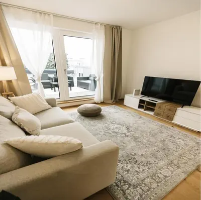TV/Unterhaltungsangebot in der Unterkunft OrestaLiving - View of Vienna