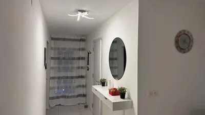Ein Badezimmer in der Unterkunft Apartment-Alex