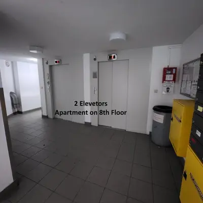 Grundriss der Unterkunft Lovely Apartment for 4 on the Danube River - Free Private Parking