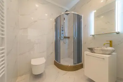 Ein Badezimmer in der Unterkunft Cool Boutique Apartments - Leopoldstadt