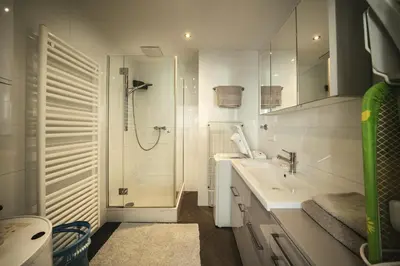 Ein Badezimmer in der Unterkunft Schlossquadrat Apartement 15