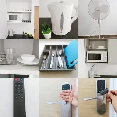 Küche/Küchenzeile in der Unterkunft Smart Mini Hotel