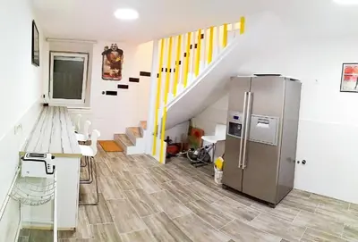 Küche/Küchenzeile in der Unterkunft Smart Mini Hotel