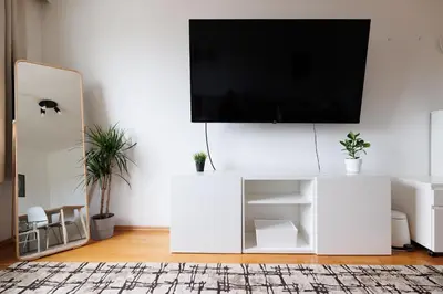 TV/Unterhaltungsangebot in der Unterkunft Cozy Apartment near Center