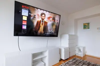 TV/Unterhaltungsangebot in der Unterkunft Cozy Apartment near Center