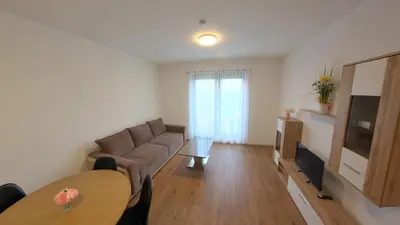 Ein Sitzbereich in der Unterkunft TEREC HAUS