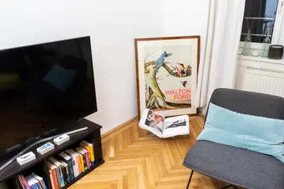TV/Unterhaltungsangebot in der Unterkunft Altbauschatz am Alsergrund, Nähe Innere Stadt