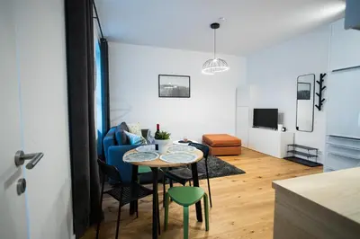 TV/Unterhaltungsangebot in der Unterkunft STILVOLLES APARTMENT