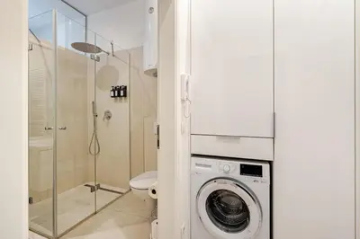 Ein Badezimmer in der Unterkunft Apartment Vienna 11