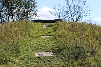 Naturlandschaft in der Nähe des Ferienhauses