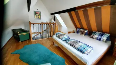Ein Bett oder Betten in einem Zimmer der Unterkunft Casa Zara