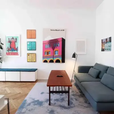 Smart Apt mit Balkon am Augarten park Nähe Zentrum