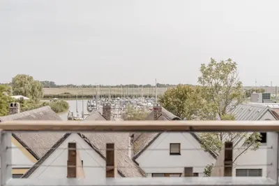 Ein Balkon oder eine Terrasse in der Unterkunft Nils am See - ADULTS ONLY ab 18 Jahren