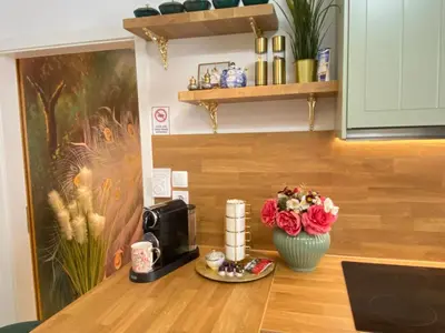 Kaffee-/Teezubehör in der Unterkunft Royal Apartment