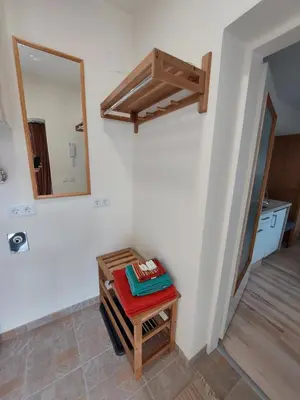 Ein Badezimmer in der Unterkunft Ferienwohnung Kutrowatz