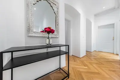 Grundriss der Unterkunft Smile Apartments Döbling