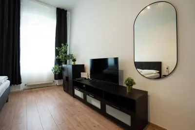 TV/Unterhaltungsangebot in der Unterkunft Lovely 1-bedroom apartment next to Praterstern
