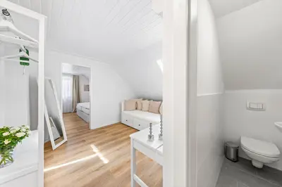 Ein Badezimmer in der Unterkunft Landhaus Rust