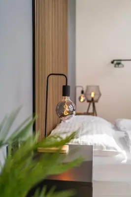 Ein Bett oder Betten in einem Zimmer der Unterkunft MyFlat - Bright Apartment near Central Station