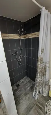 Ein Badezimmer in der Unterkunft Biohof Egrieder